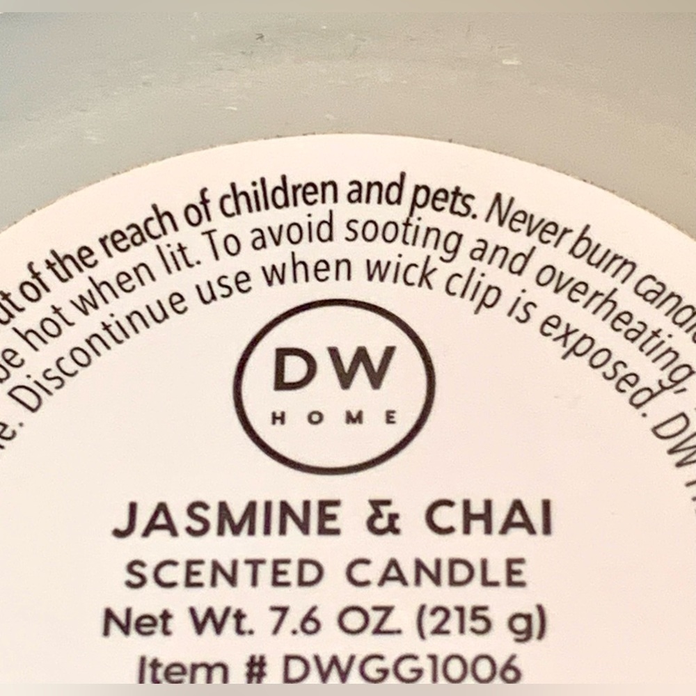 DW HOME CANDLE MEDITATE NAMASTE SAFRON AMBER JASMINE CHI DUO 7.6oz EACH SOY NEW - Picture 8 of 11